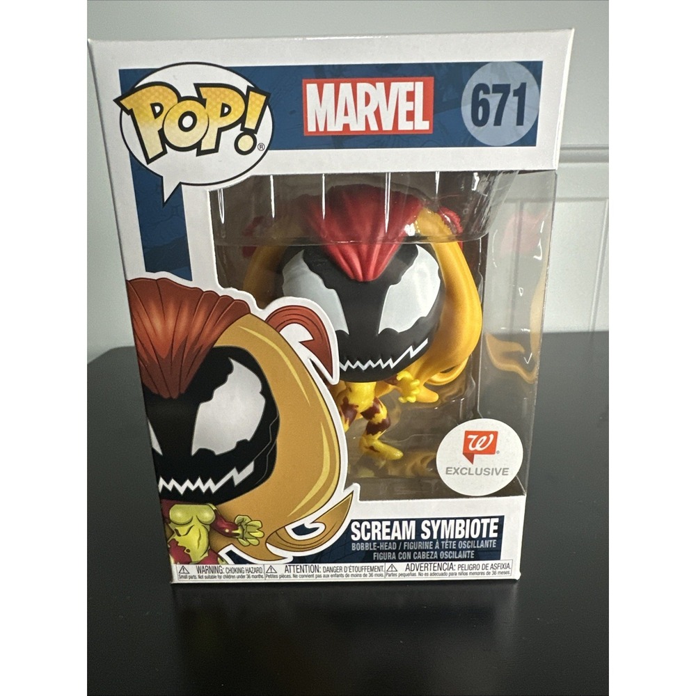 Funko POP! Marvel Scream Symbiote #671 Maximum Venom Spiderman Universe‎ Klyntar